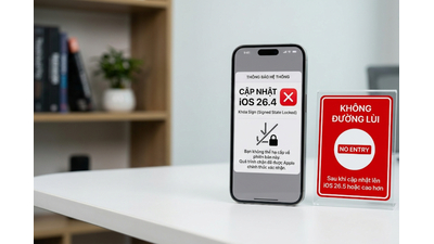 Apple chính thức khóa sign iOS 26.4: Cảnh báo quan trọng cho iFans