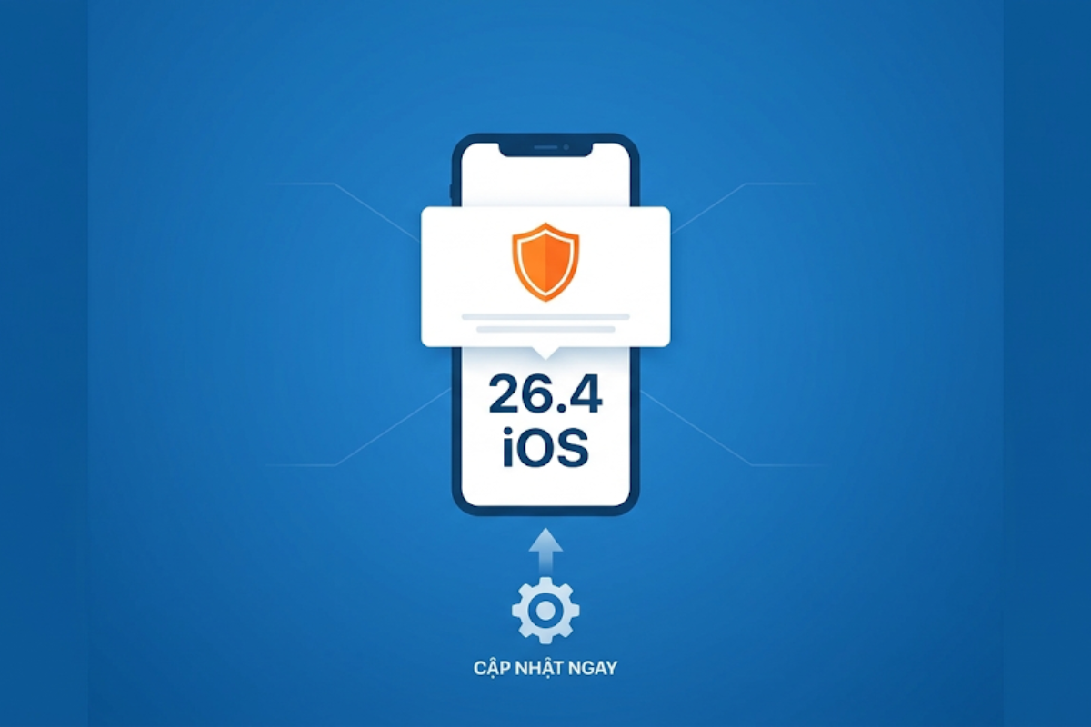 Apple khuyến cáo: Cập nhật iOS 26.4 ngay để bảo vệ iPhone của bạn!