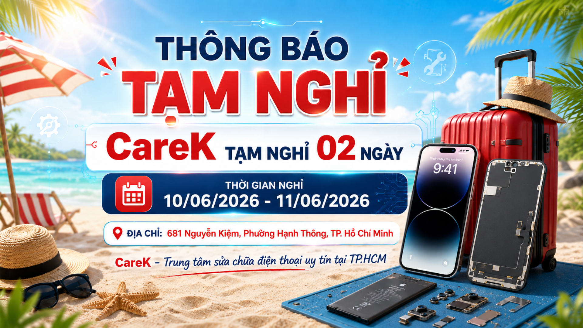 Lịch nghỉ hè 2026