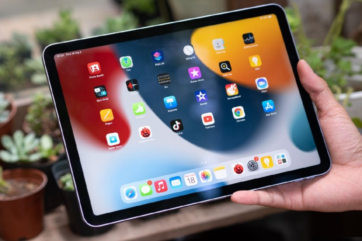 Biểu hiện thực tế của cảm giác "hở kính" trên iPad