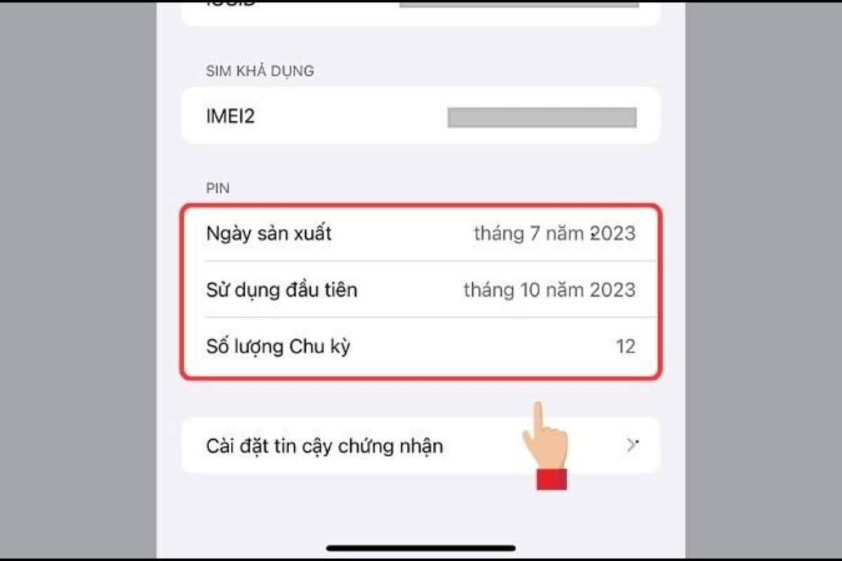 Cách kiểm tra chu kỳ sạc iPhone chính xác nhất hiện nay
