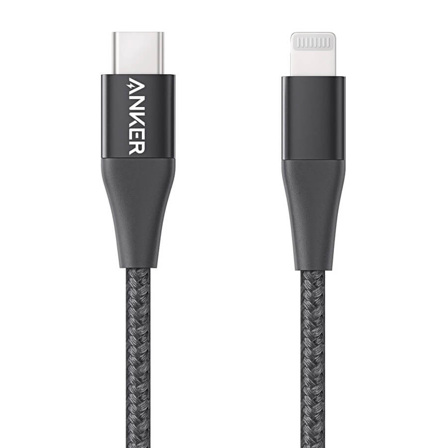 Cáp Type C - Lightning MFI 0.9m Anker PowerLine+ II A8652