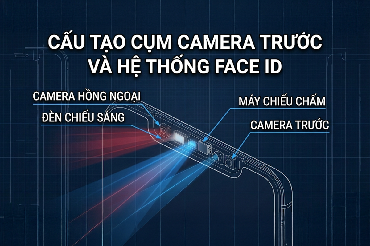 iPhone Hư Cam Trước Có Mất Face ID Không? Giải Đáp & Cách Sửa - CareK - Hình 1