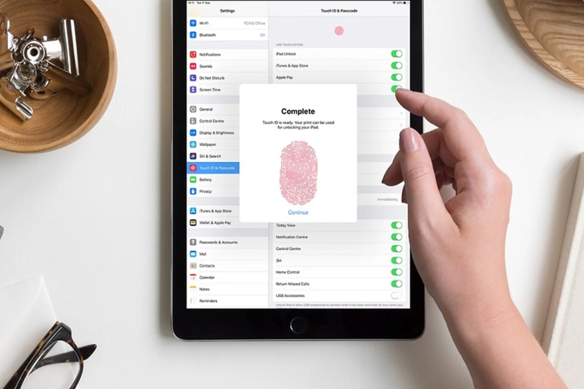 Dấu hiệu cho thấy Touch ID trên iPad đang "biểu tình"