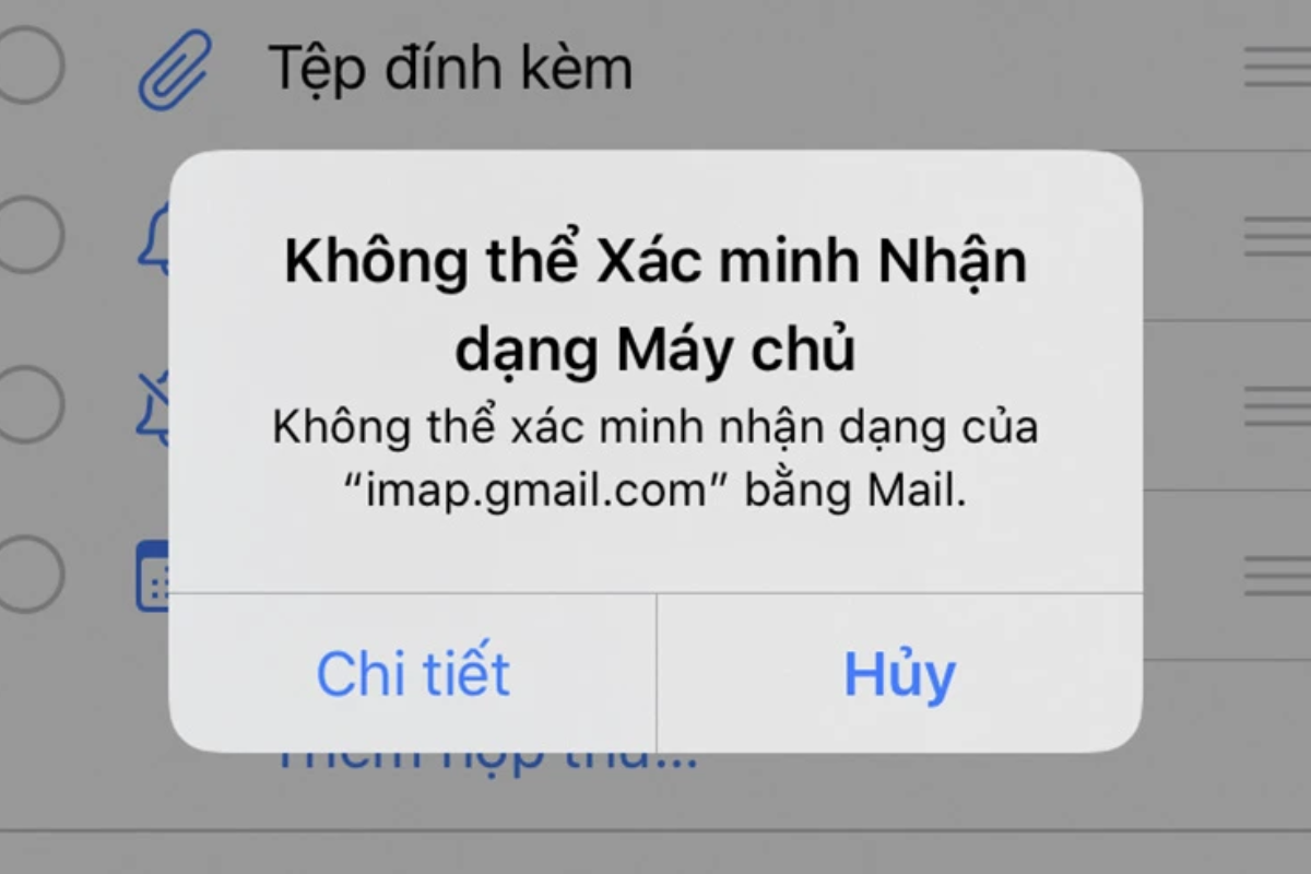 Dấu Hiệu Nhận Biết iPhone Bị Lỗi Kết Nối Máy Chủ