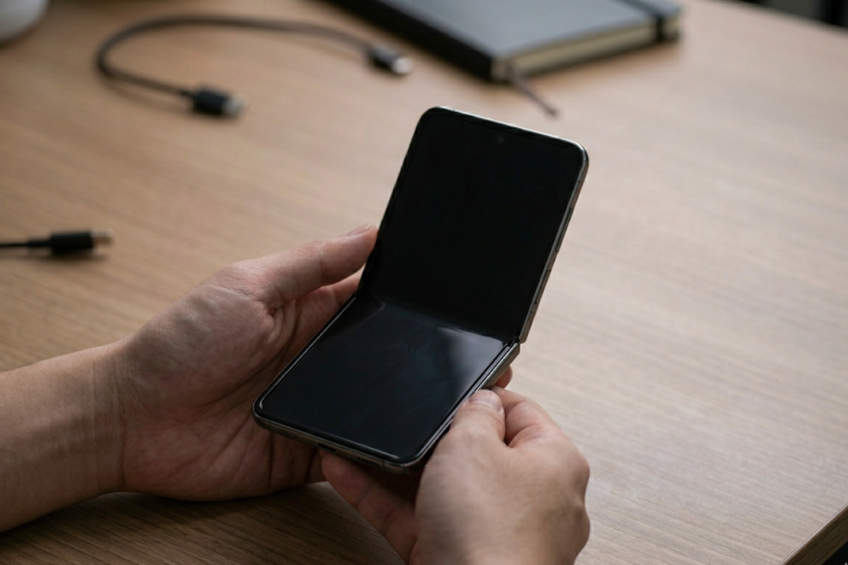 Điện thoại gập cứ gập là tắt nguồn? Nguyên nhân & Cách sửa nhanh tại nhà