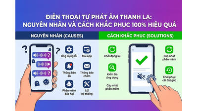 Điện thoại tự phát âm thanh lạ: Nguyên nhân và Cách khắc phục 100% hiệu quả