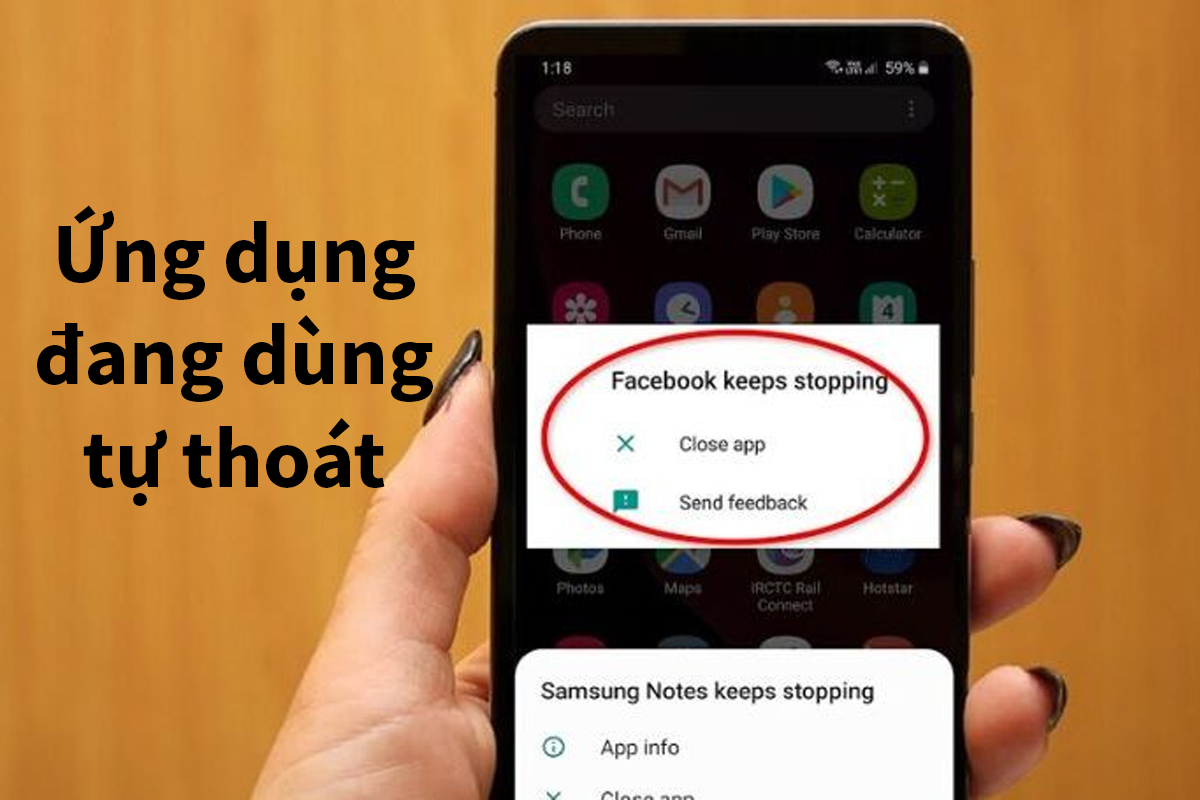 Điện Thoại Tự Thoát Ứng Dụng? 7+ Cách Khắc Phục Triệt Để Tại Nhà