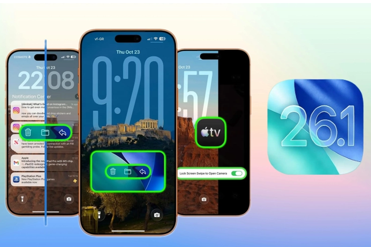 iOS 26.1 có gì mới? Tổng hợp A-Z tính năng & fix lỗi đáng giá nhất. - Hình 1 iOS 26.1 có gì mới? Tổng hợp A-Z tính năng & fix lỗi đáng giá nhất. - Hình 1