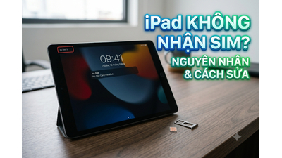 iPad Không Nhận SIM? Nguyên Nhân Và 6 Cách Khắc Phục Nhanh Nhất