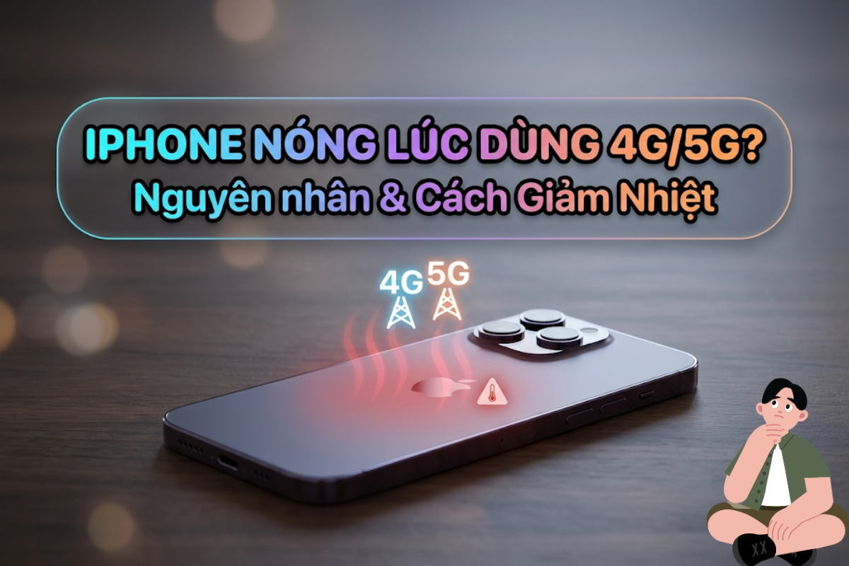 iPhone Nóng Khi Dùng 4G/5G: Nguyên Nhân Và Cách Khắc Phục Triệt Để