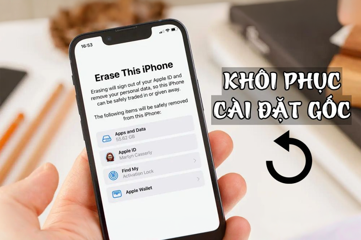 Khôi phục cài đặt gốc (Cách chắc chắn nhất) Khôi phục cài đặt gốc (Cách chắc chắn nhất)