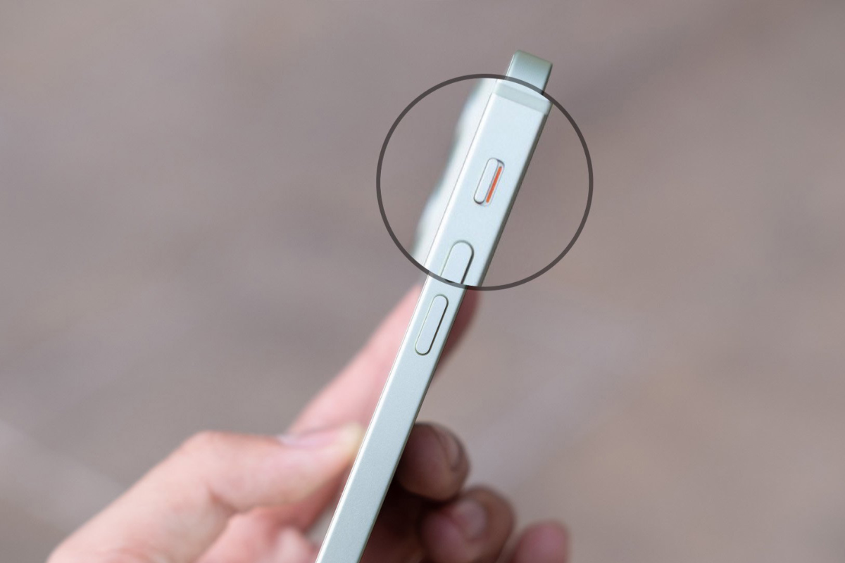 Kiểm tra cần gạt rung (Phím vật lý)