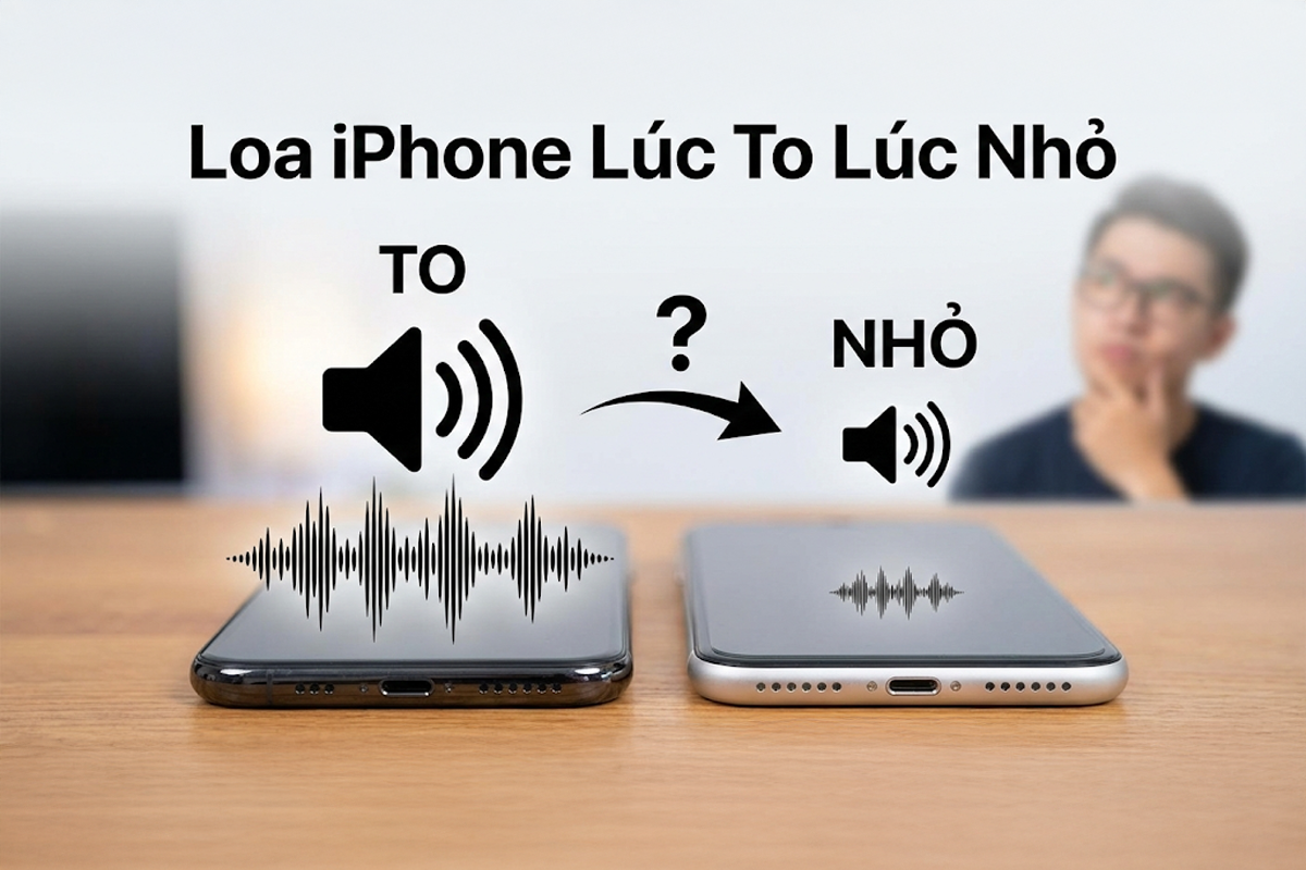 Loa iPhone Lúc To Lúc Nhỏ: 7 Cách Tự Sửa Tại Nhà Thành Công 100%