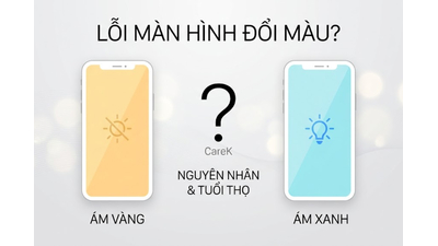 Màn hình ám xanh, ám vàng: Nguyên nhân, cách khắc phục và tuổi thọ màn hình