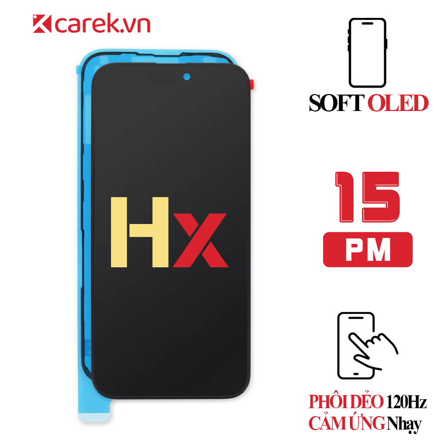 Màn hình iPhone 15 Pro Max - Soft Oled Hx 128Hz