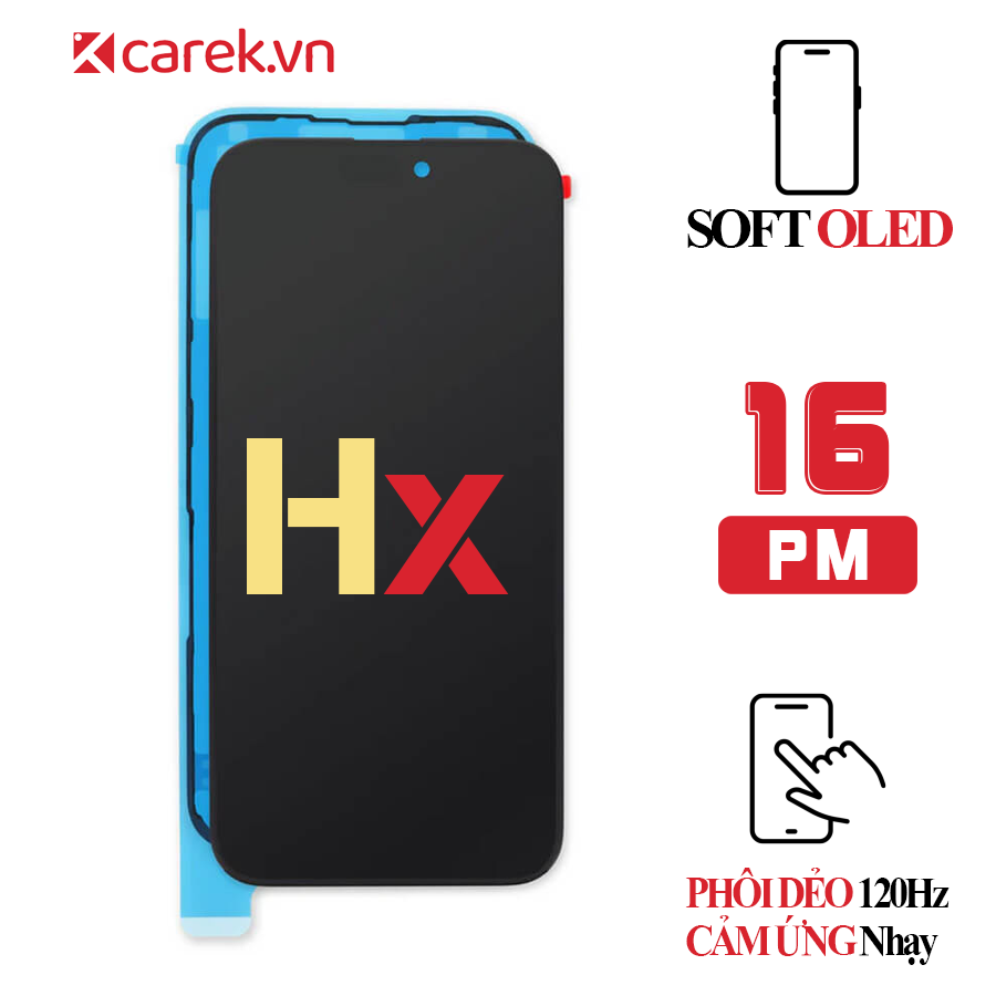 Màn hình iPhone 16 Pro Max - Soft Oled Hx 128Hz
