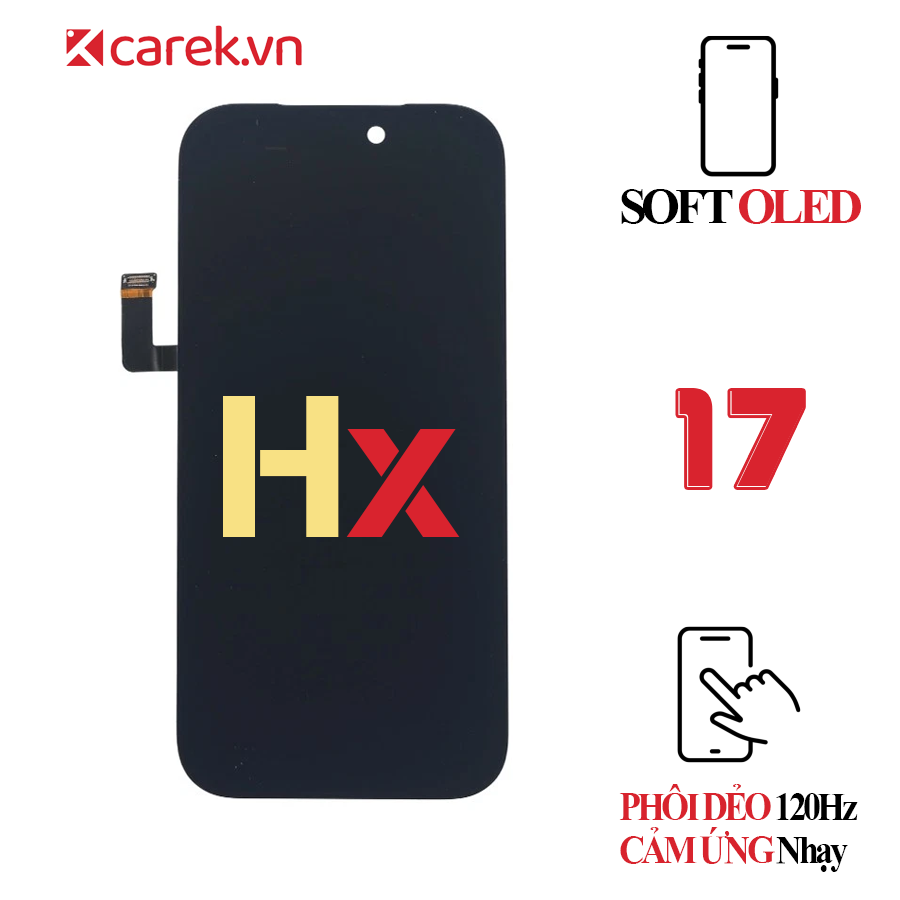 Màn hình iPhone 17 - Soft Oled Hx 128Hz