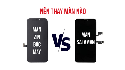 Màn Hình Salaman Là Gì? So Sánh Chi Tiết Với Màn Hình Zin iPhone