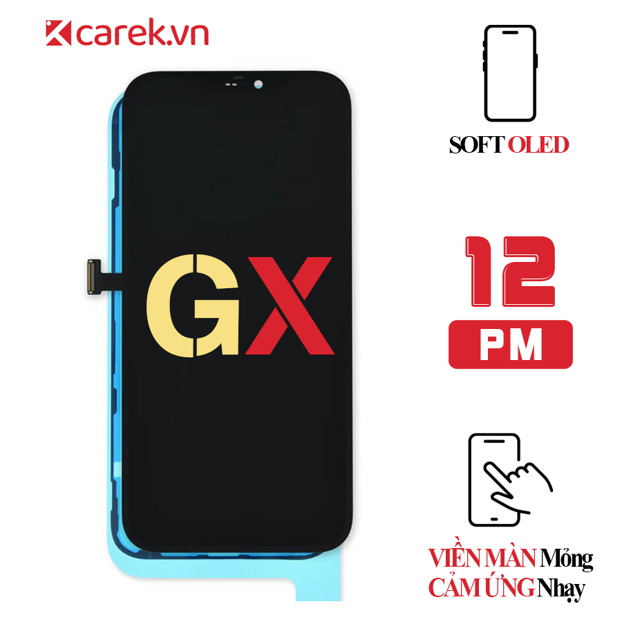 Màn Hình iPhone 12 Pro Max - Soft Oled Gx