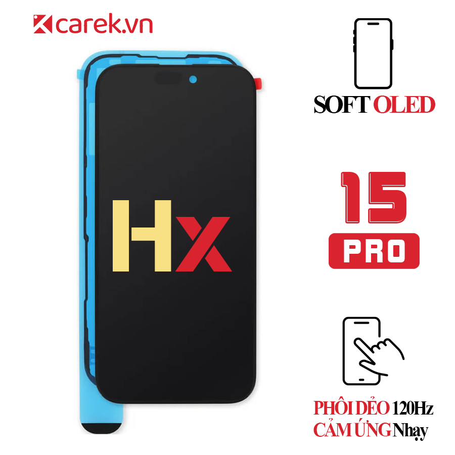 Màn hình iPhone 15 Pro - Soft Oled Hx 128Hz