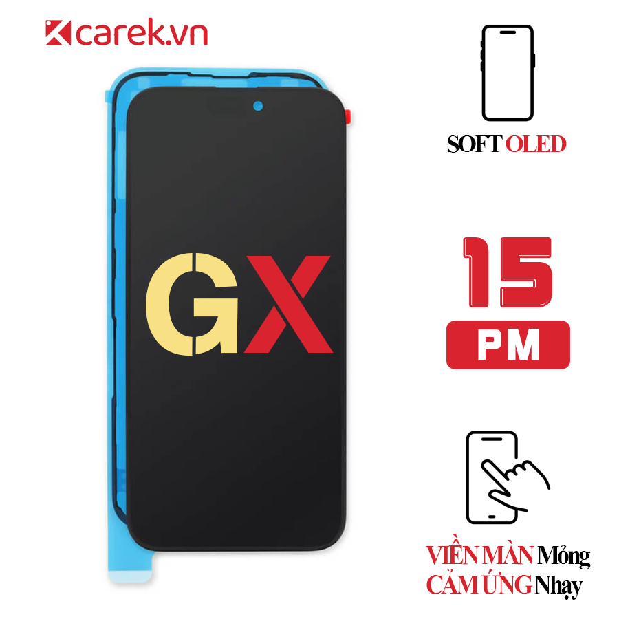 Màn hình iPhone 15 Pro Max - Soft Oled Gx