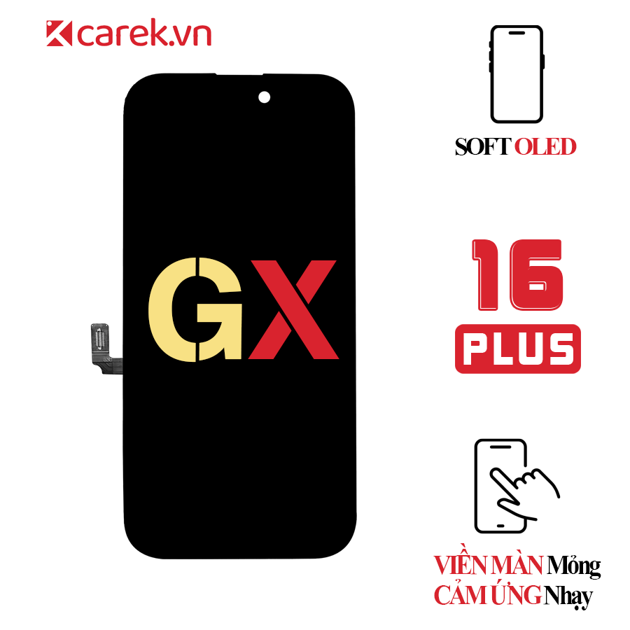 Màn hình iPhone 16 Plus - Soft Oled Gx