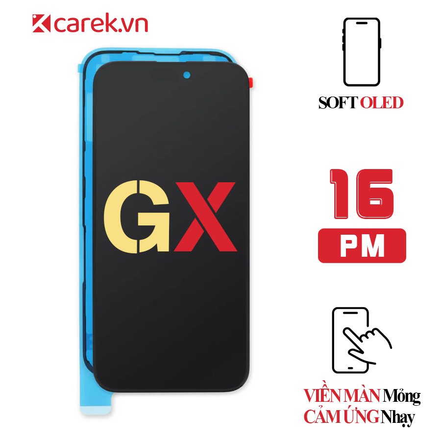 Màn hình iPhone 16 Pro Max - Soft Oled Gx