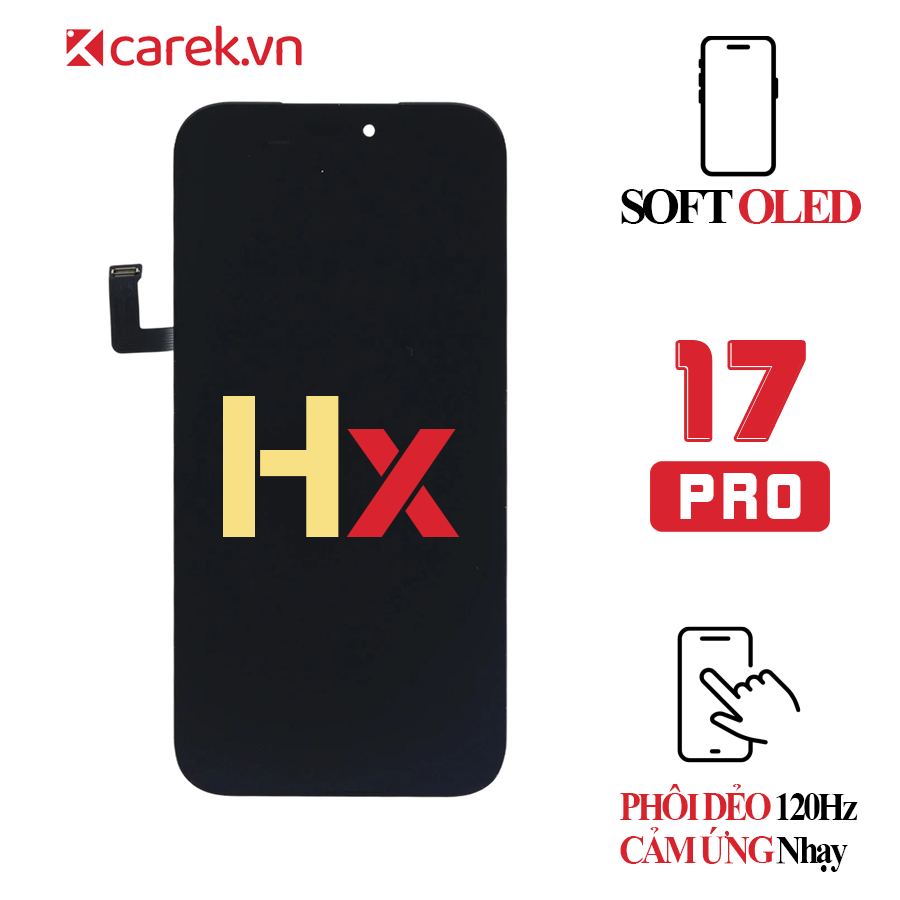 Màn hình iPhone 17 Pro - Soft Oled Hx 128Hz