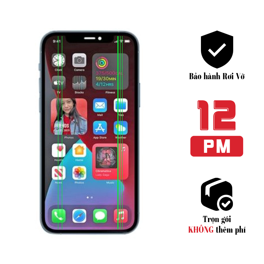 Xử lý sọc màn hình iPhone 12 Pro Max