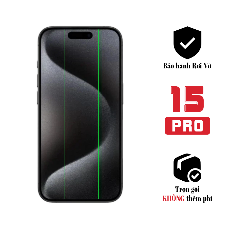 Xử lý sọc màn hình iPhone 15 Pro