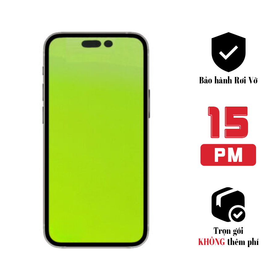 Xử lý màn hình trắng xanh iPhone 15 Pro Max