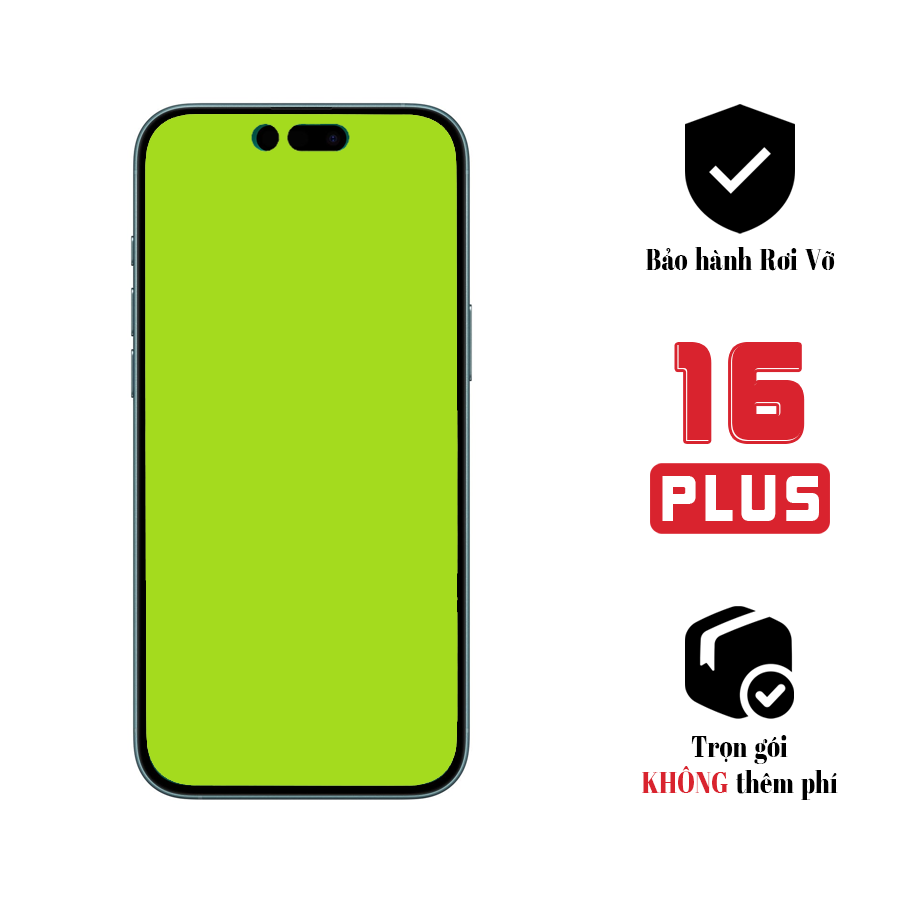 Xử lý màn hình trắng xanh iPhone 16 Plus