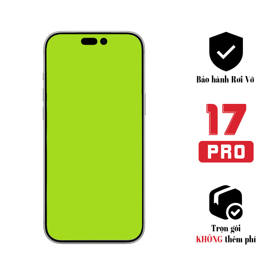 Xử lý màn hình trắng xanh iPhone 17 Pro