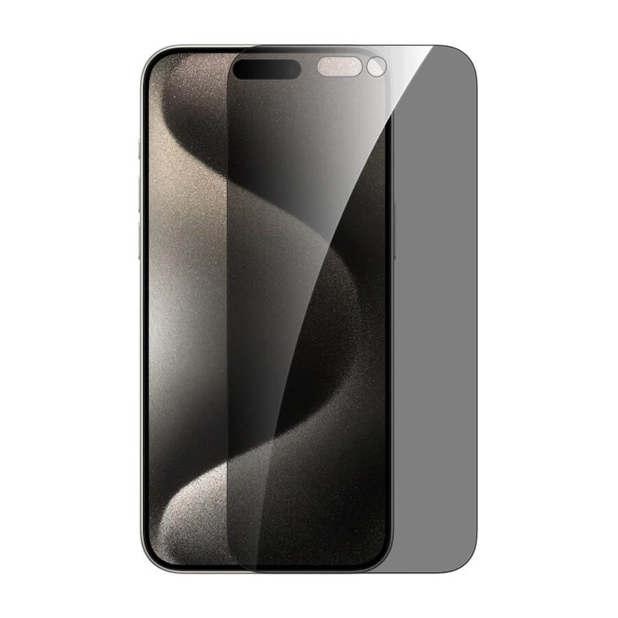 Miếng dán kính cường lực chống nhìn trộm iPhone 15 Pro Max