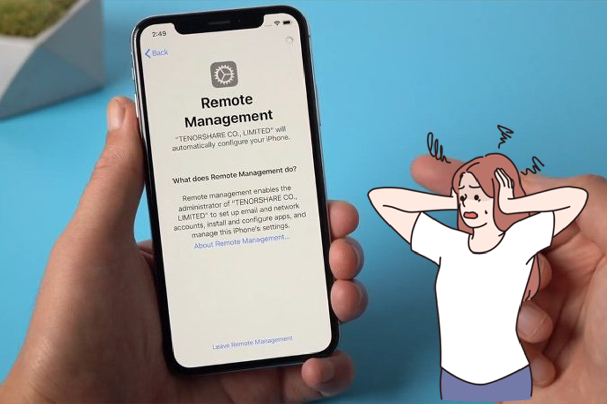 Những phiền toái khi sử dụng iPhone dính MDM Những phiền toái khi sử dụng iPhone dính MDM