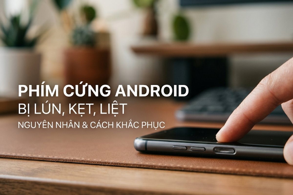 Sửa Phím Cứng Android Bị Lún, Liệt, Rơi Ra: Nguyên Nhân & Cách Xử Lý