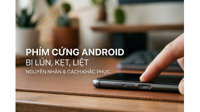 Sửa Phím Cứng Android Bị Lún, Liệt, Rơi Ra: Nguyên Nhân & Cách Xử Lý