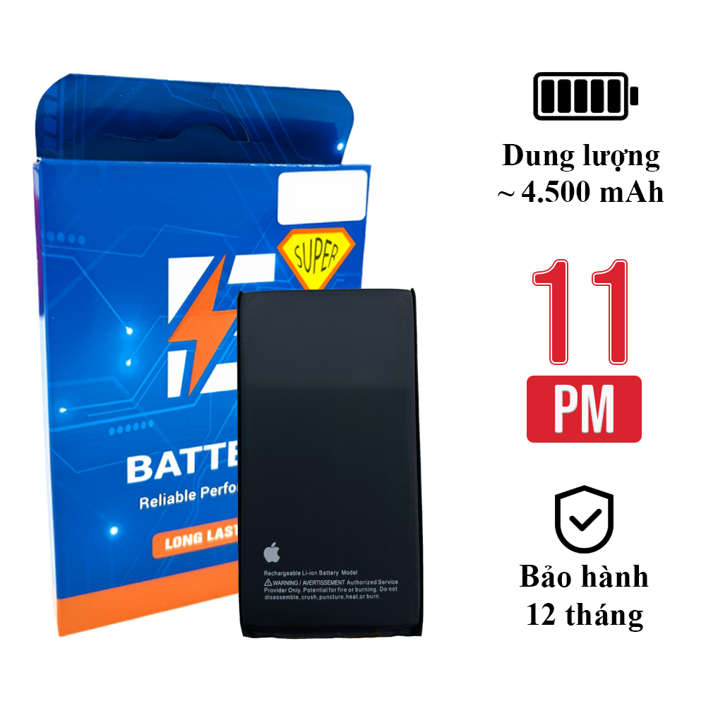 Pin EU iPhone 11 Pro Max (Dung lượng chuẩn & dung lượng cao) – Pin thay thế chất lượng cao