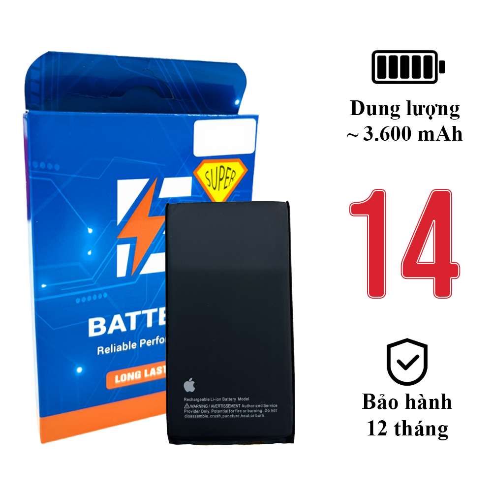 Pin EU iPhone 14 (Dung lượng chuẩn & dung lượng cao) – Pin thay thế chất lượng cao