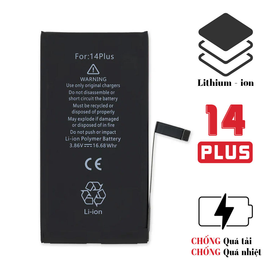 Pin iPhone 14 Plus - Chính hãng