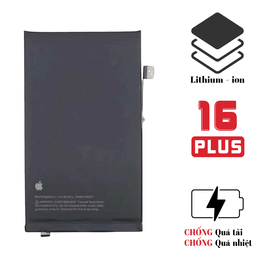 Pin iPhone 16 Plus Zin – Chính hãng Apple