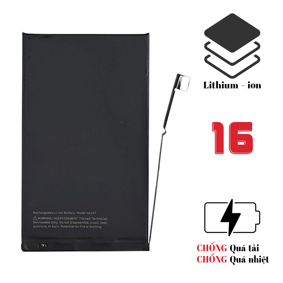 Pin iPhone 16 Zin – Chính Hãng Apple