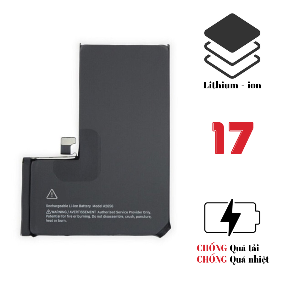 Pin iPhone 17 - Chính hãng