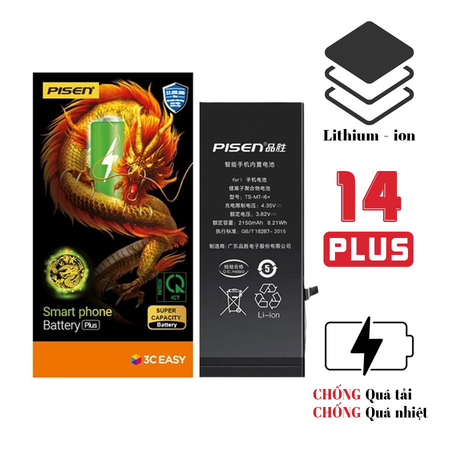 Pin iPhone 14 Plus dung lượng cao - Chính hãng