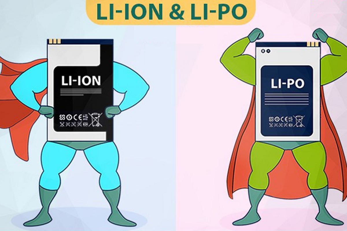 Pin LiPo khác gì với pin Li-ion? Pin LiPo khác gì với pin Li-ion?
