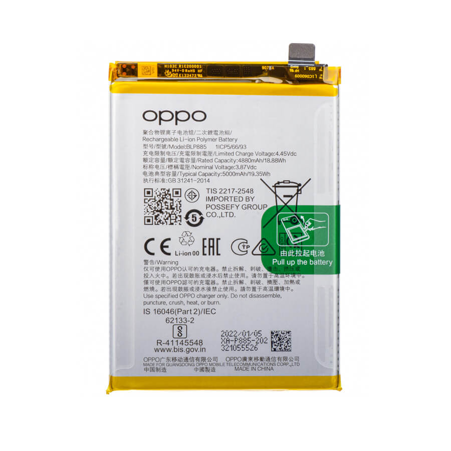 Thay pin Oppo A31