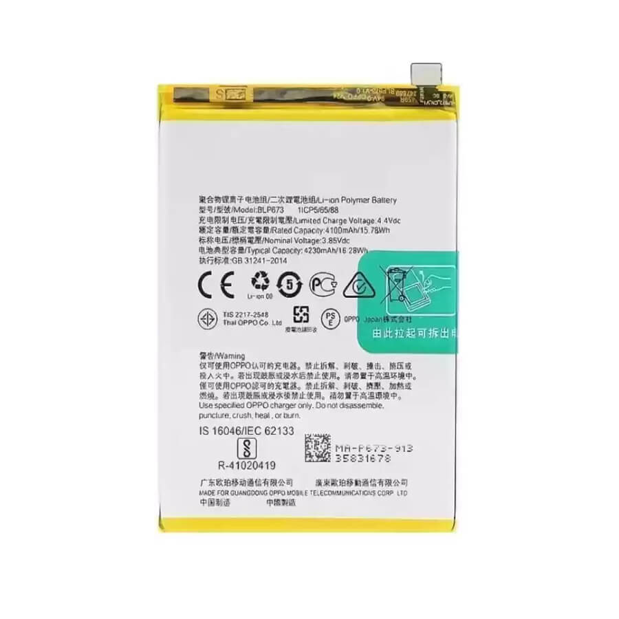 Thay pin Oppo A5