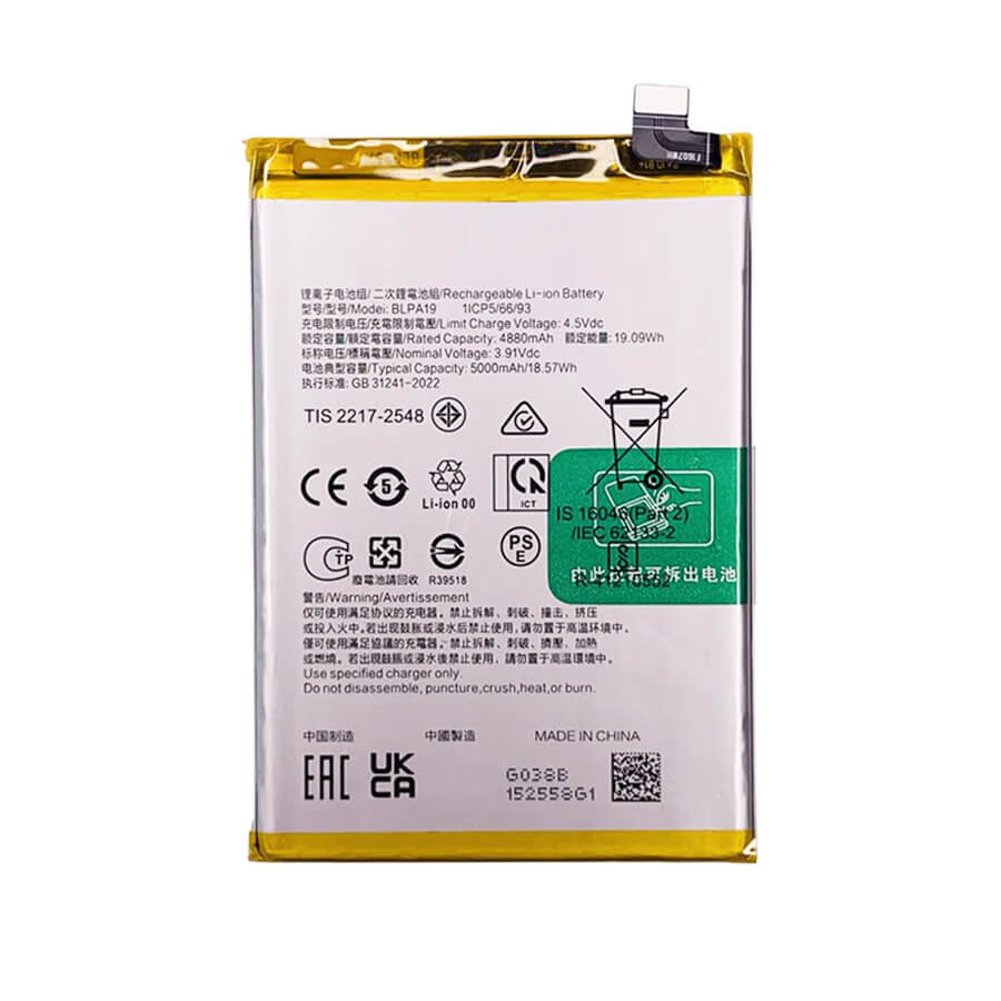 Thay pin Oppo A58x