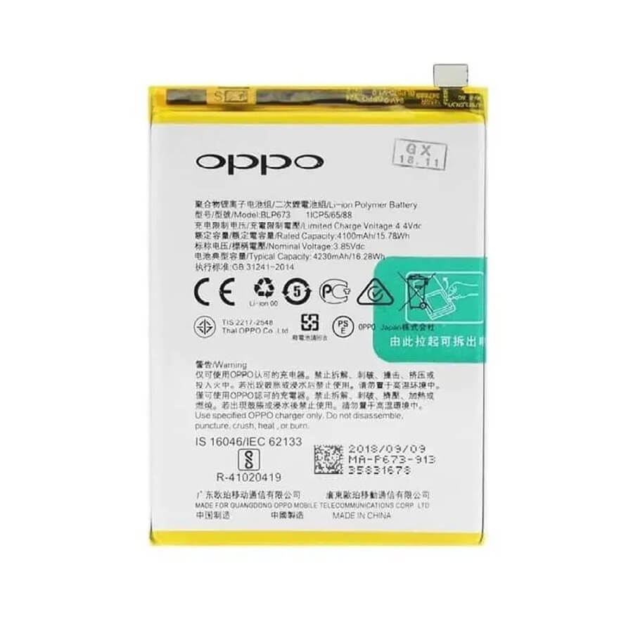 Thay pin Oppo A7